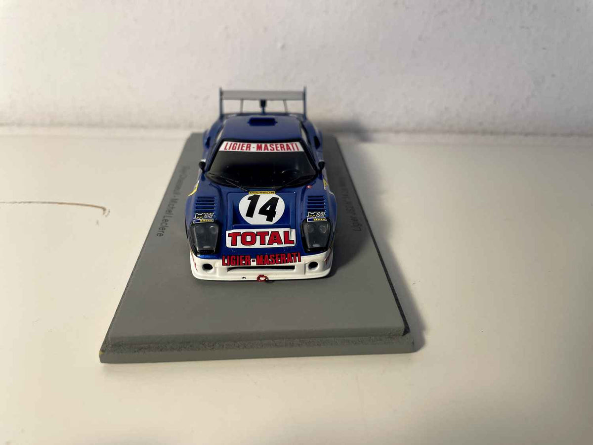 Ligier JS2 blo Nummer 14 24 Stonnen vum Mans 1974 - SPARK
