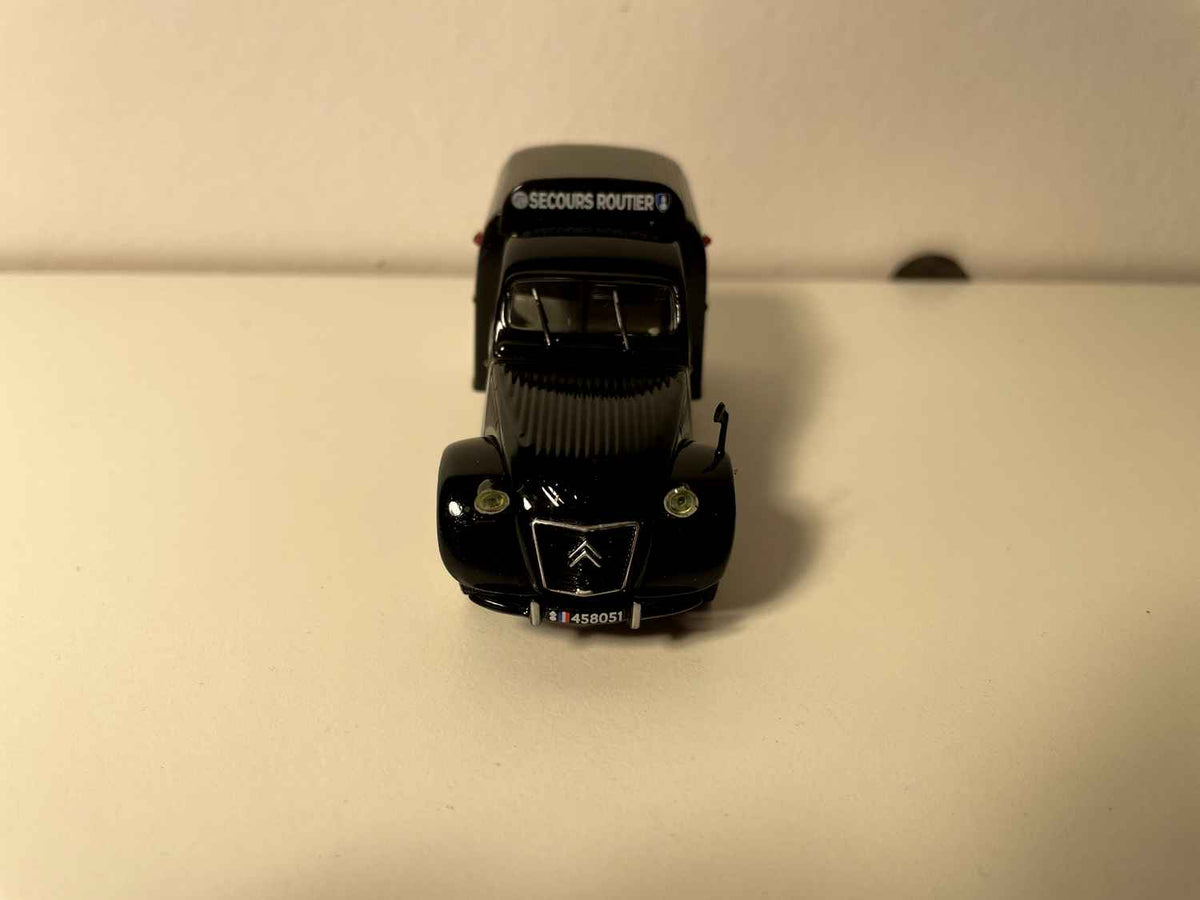 Citroën 2 CV AZU furgonetka blaszana czarna SECOURS ROUTIERS - Norev