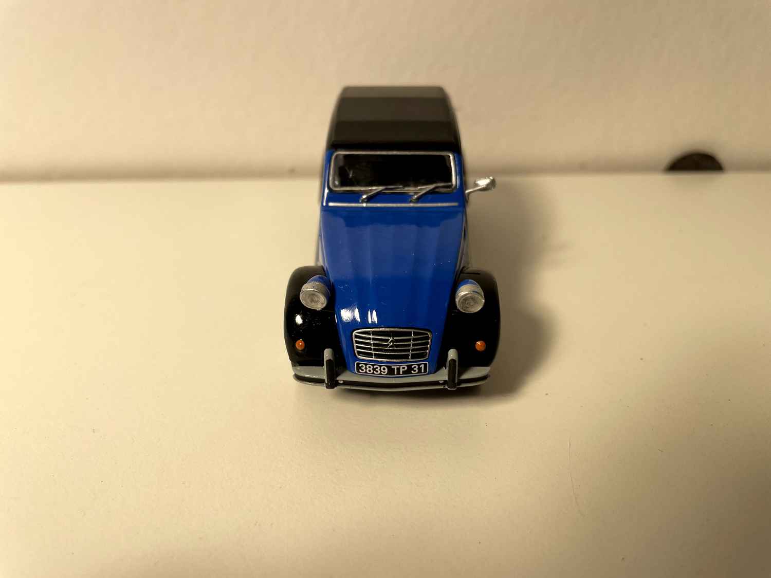 Citroën 2 CV Charleston Blue and Black - Eligor