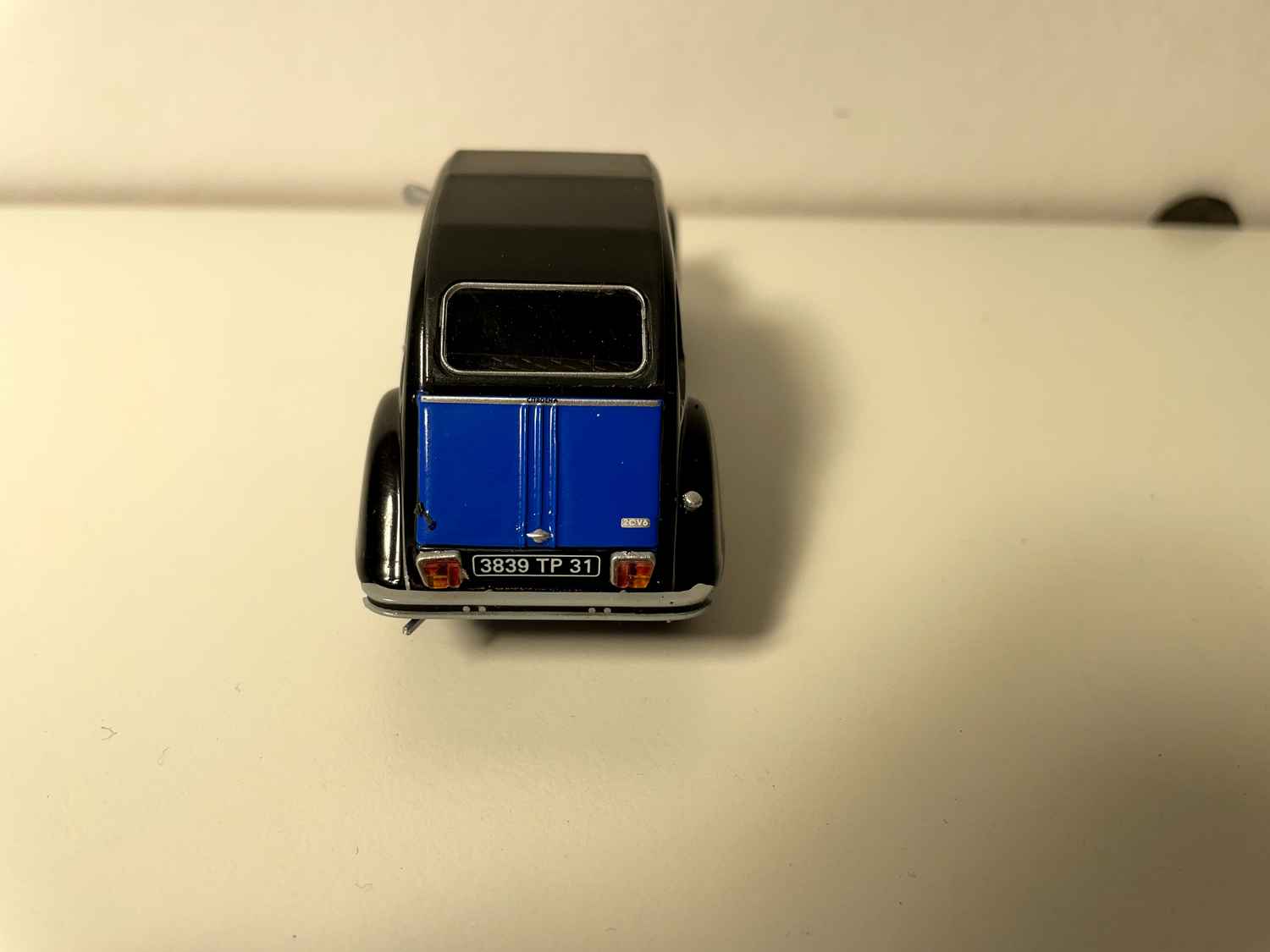 Citroën 2 CV Charleston Blue and Black - Eligor
