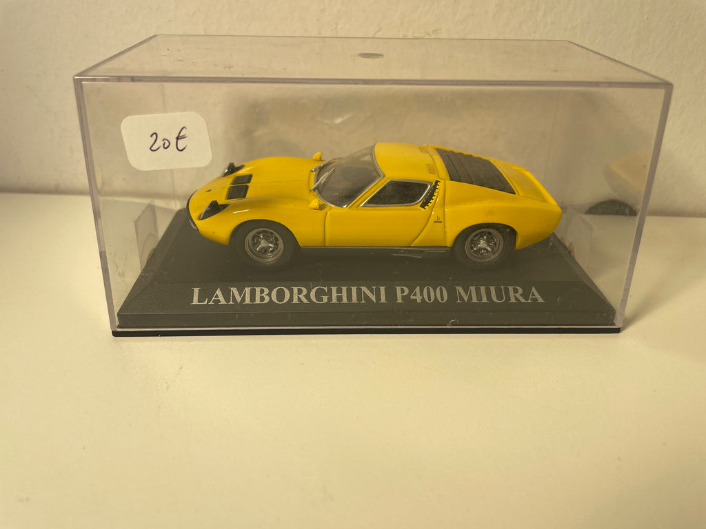 Yellow Lamborghini P400 Miura
