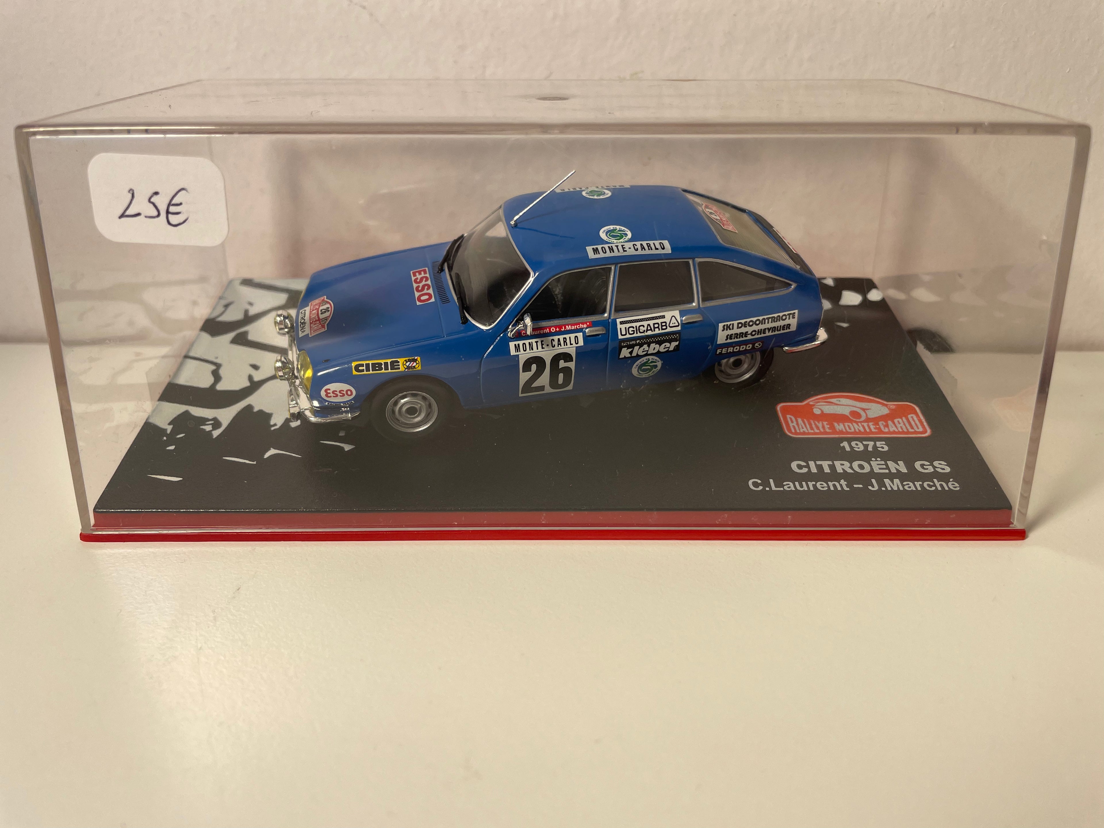 Citroën GS blo Nummer 26 - Rallye de Monté-Carlo 1975