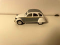 Citroën 2 CV 6 Dolly gris a wäiss - Norev