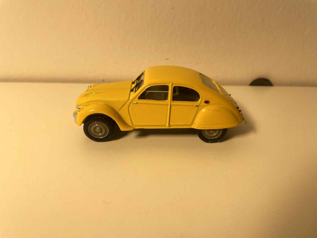 Citroën 2 CV DAGONET jaune - Norev