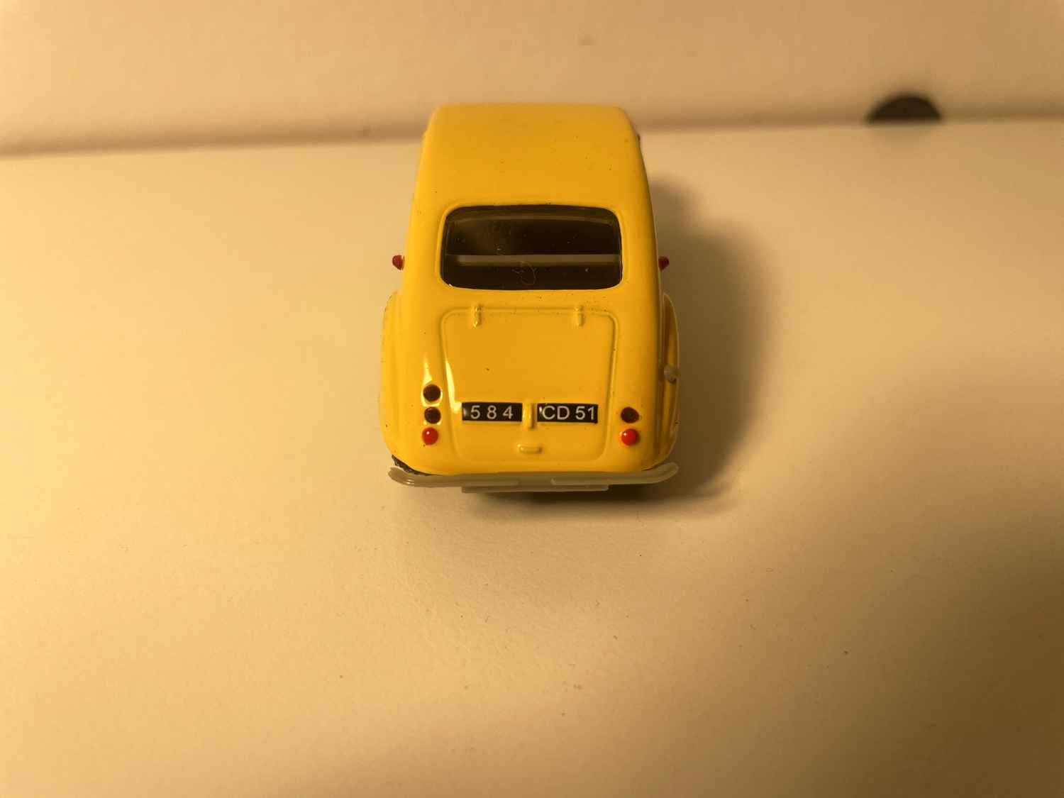 Citroën 2 CV DAGONET yellow - Norev