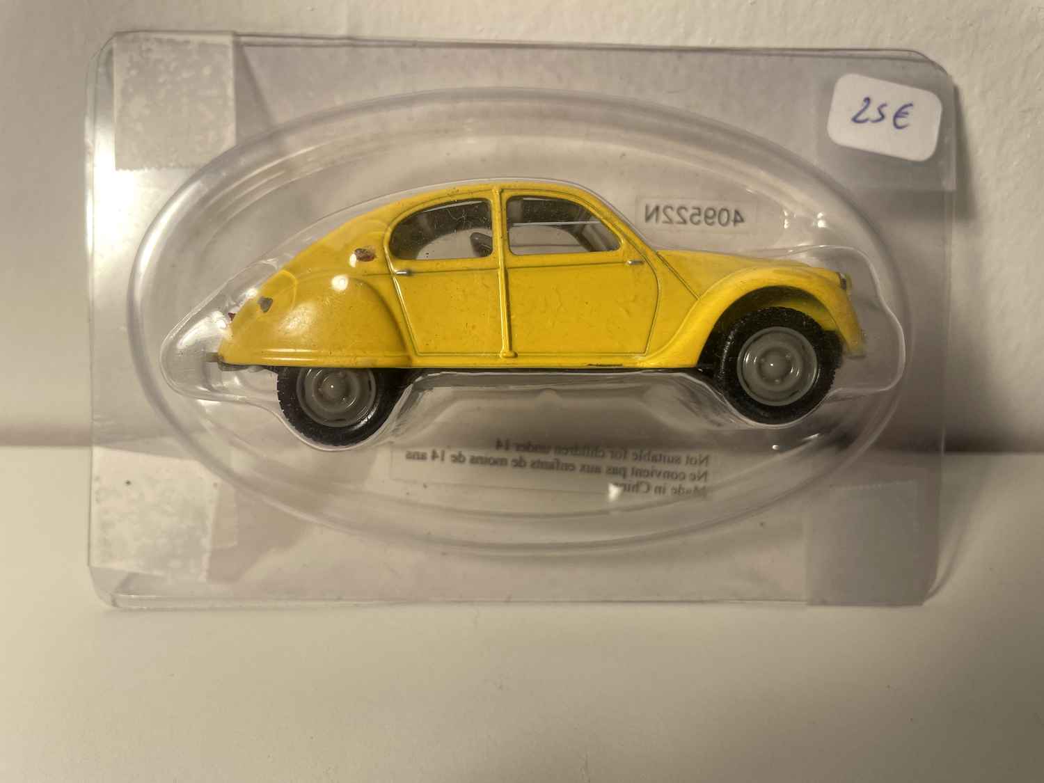Citroën 2 CV DAGONET yellow - Norev