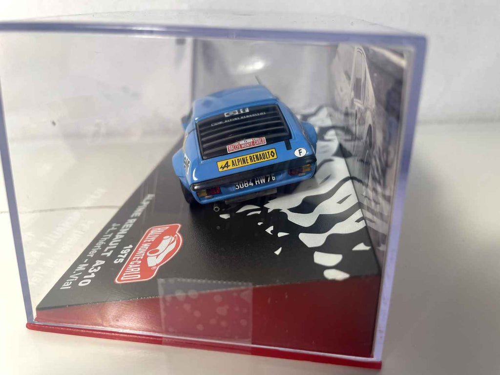Renault Alpine A310 niebieski numer 5 - rajd Monte Carlo 1975
