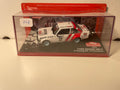Ford Escort MK 2 wäiss a rout Nummer 2 - Monte-Carlo Rally 1979