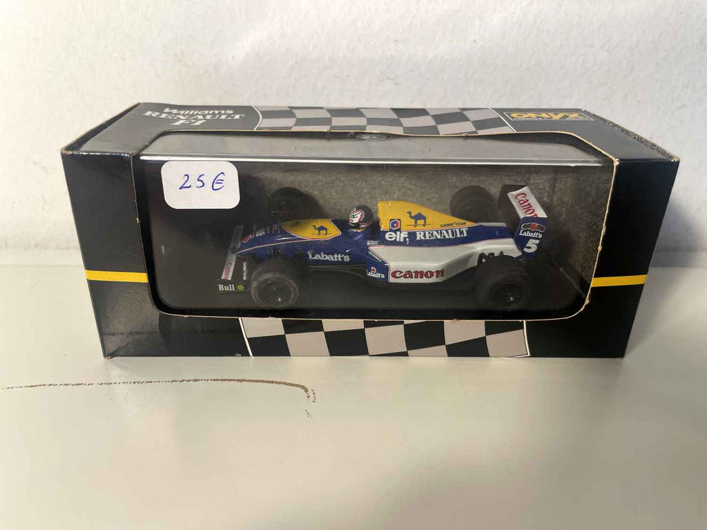 Williams Renault F1 Formel 1 blo, giel an wäiss Nummer 5 - ONYX