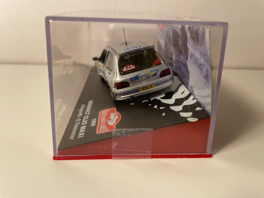 Renault Clio Maxi grau Nummer 14 - Monte-Carlo Rally 1995