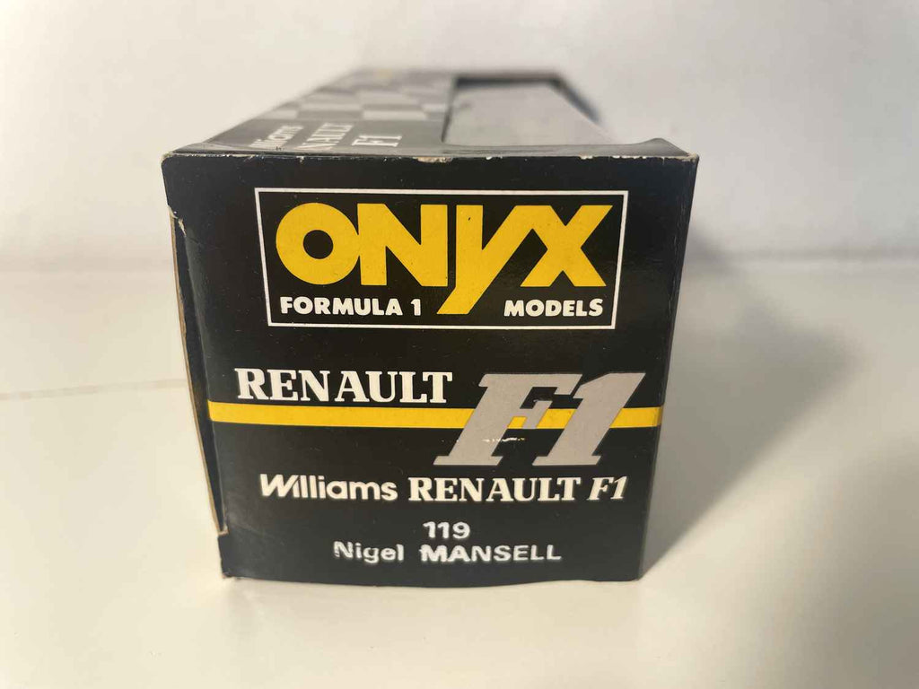 Williams Renault F1 Formel 1 blo, giel an wäiss Nummer 5 - ONYX