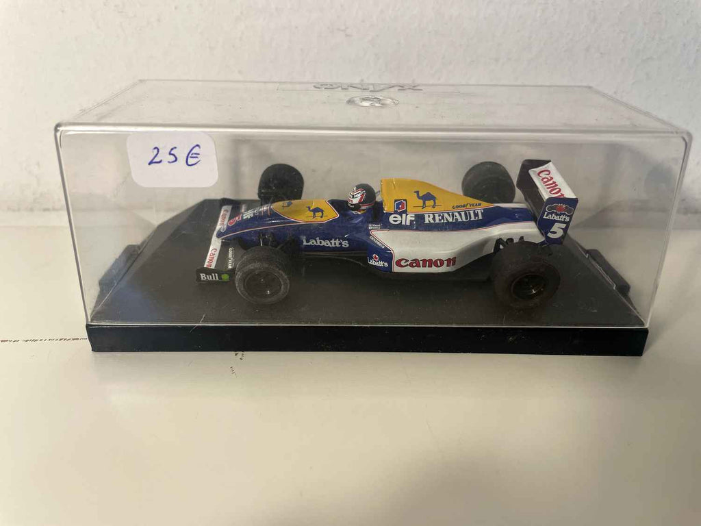 Williams Renault F1 Formel 1 blo, giel an wäiss Nummer 5 - ONYX