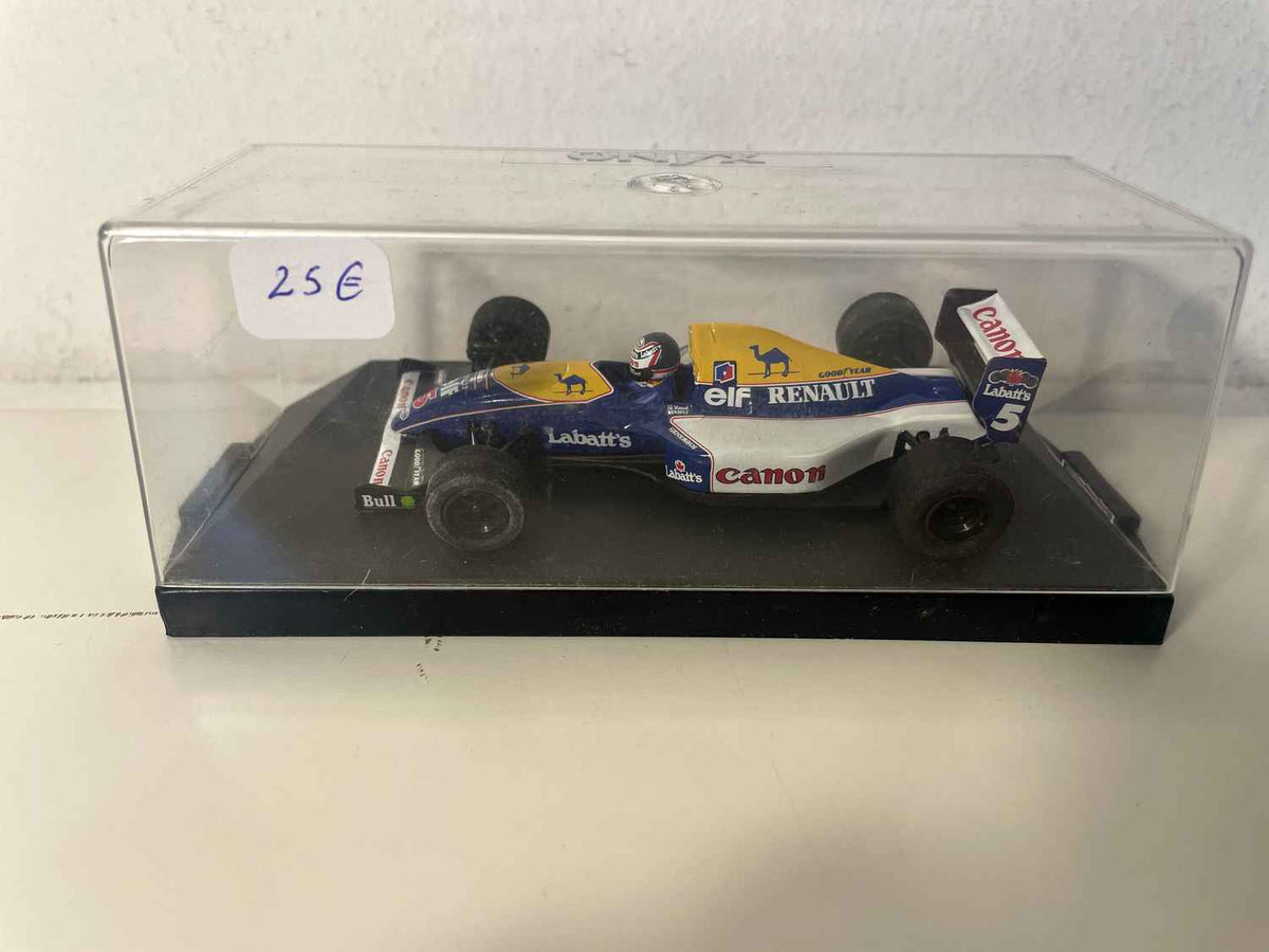 Williams Renault F1 Formel 1 blo, giel an wäiss Nummer 5 - ONYX