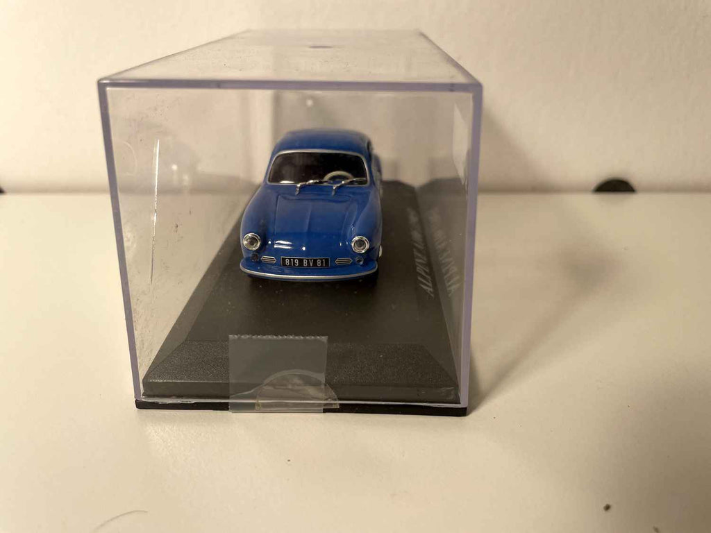 1965 blauwe Renault Alpine A106 (kleine plexiglas doos)