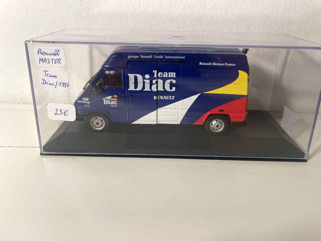 Blue 1997 Renault Master Team DIAC van