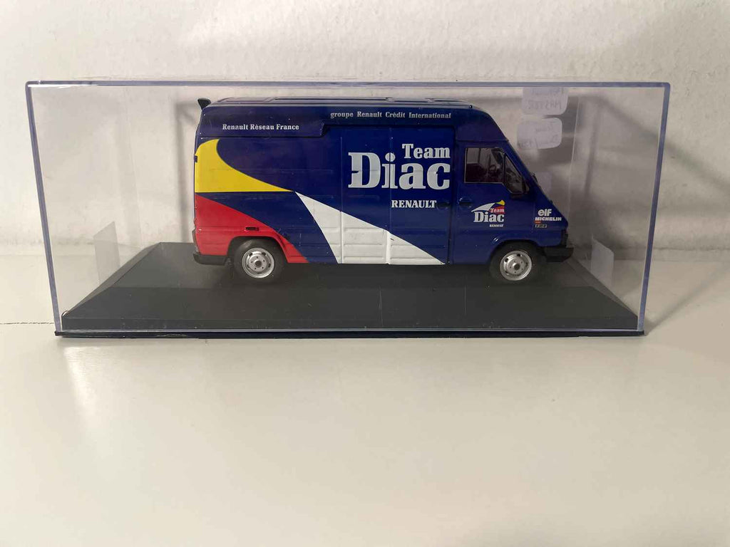 Blue 1997 Renault Master Team DIAC van
