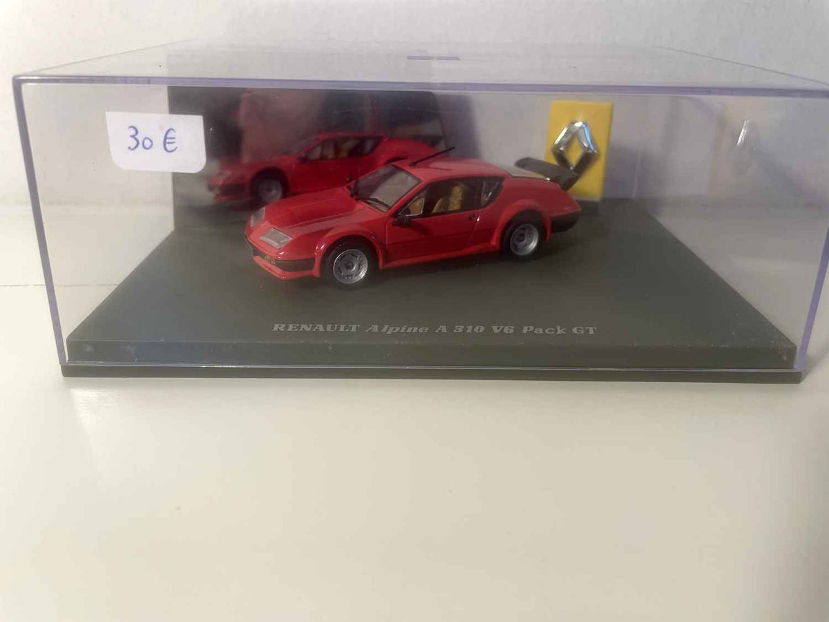 Renault Alpine A310 V6 Pack GT rouge coffret boite rectangle - Universal Hobbies