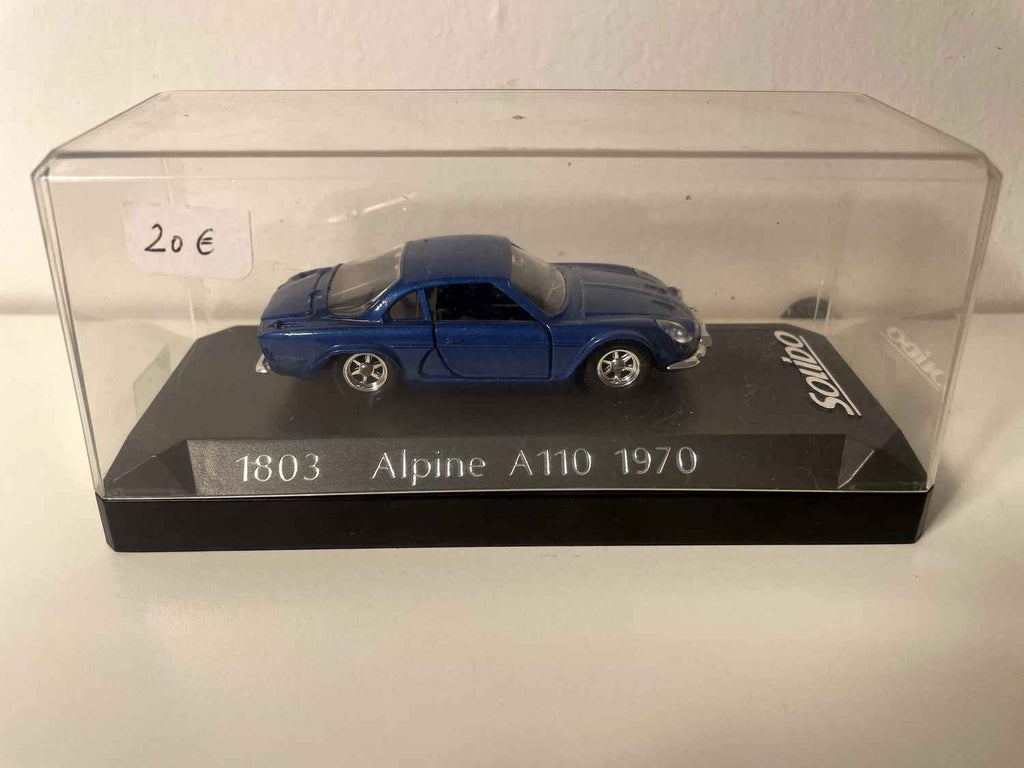 Renault Alpine A110 Blau von 1970 (Solido N ° 1803)