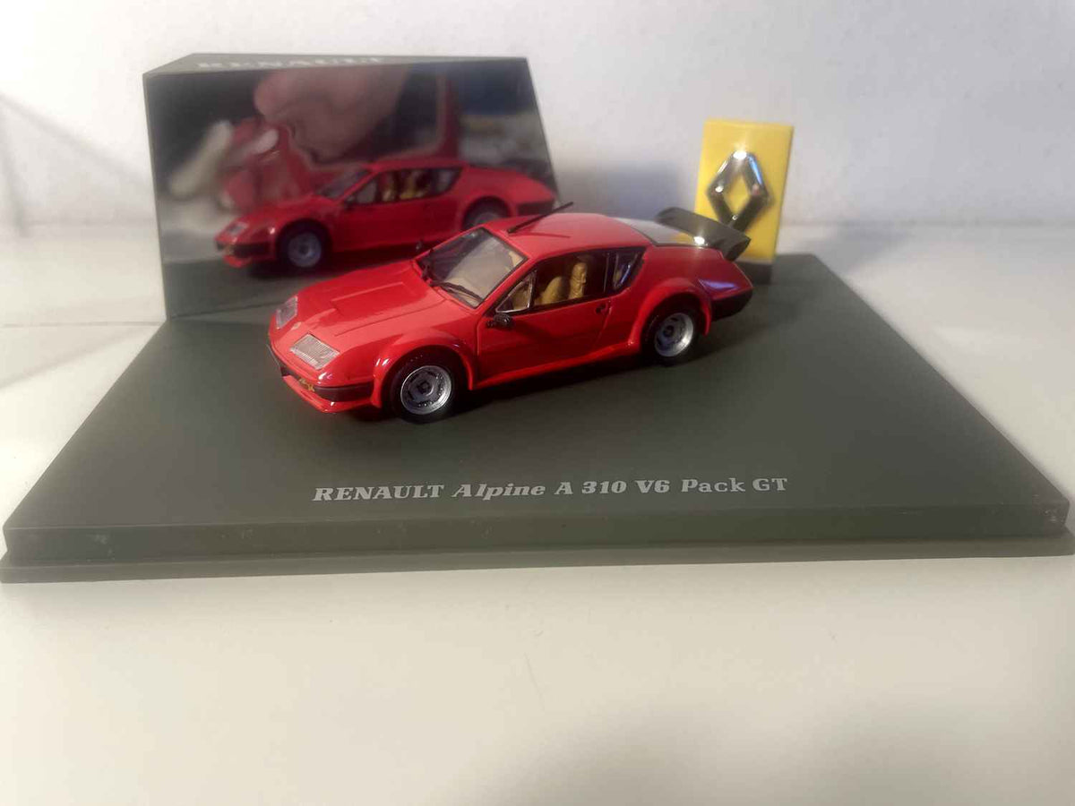 Renault Alpine A310 V6 Pack GT rouge coffret boite rectangle - Universal Hobbies
