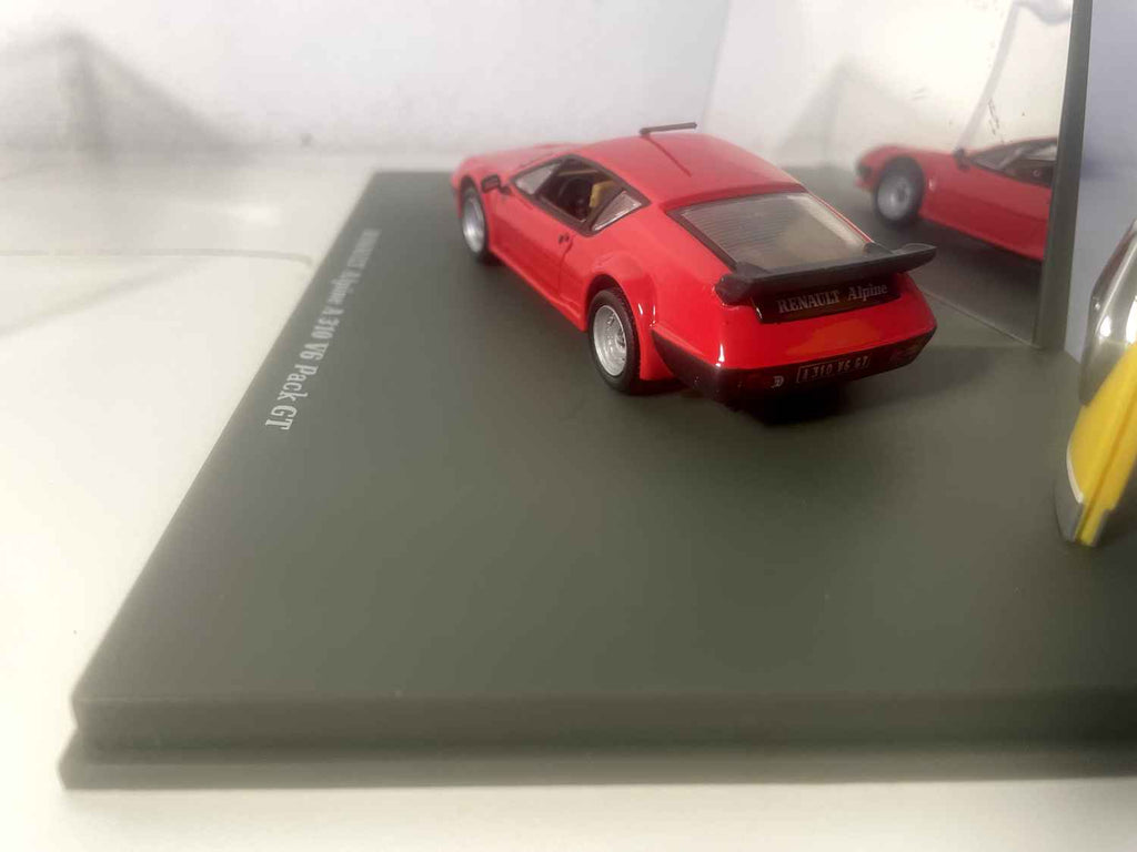 Renault Alpine A310 V6 Pack GT rouge coffret boite rectangle - Universal Hobbies