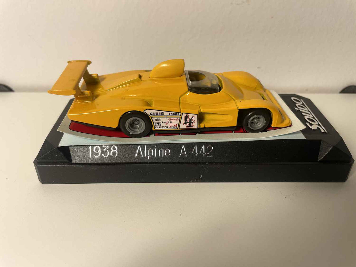 Renault Alpine A442 giel (Solido Referenz 1938) - giel Kartonbox