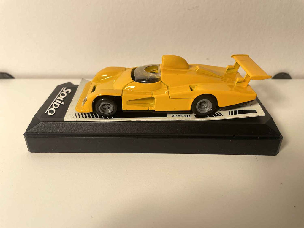Renault Alpine A442 jaune (Solido référence 1938) - boite en carton jaune