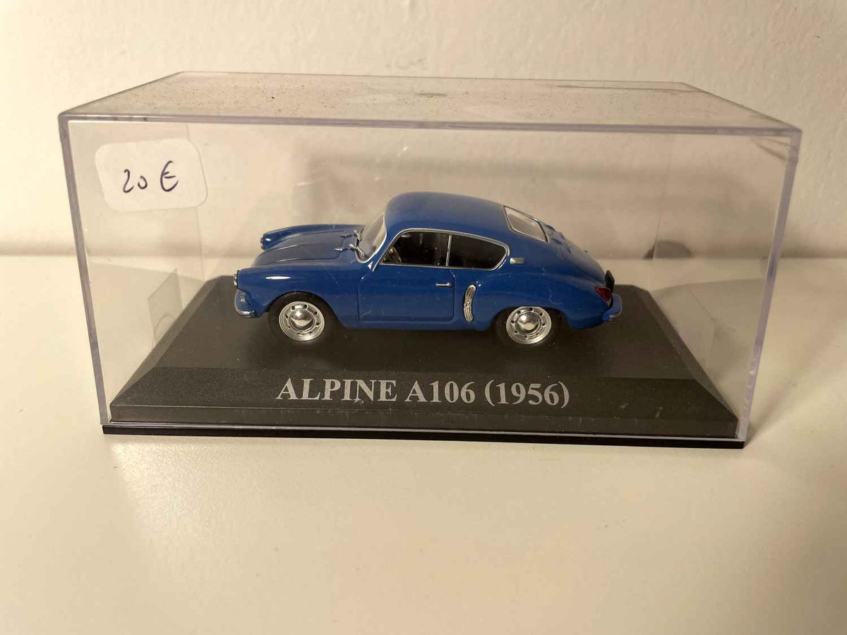 Renault Alpine A106 blo vun 1956 (kleng Schachtel)