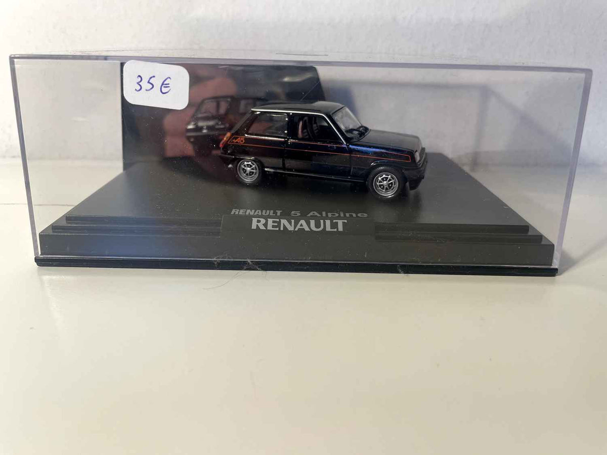 Renault 5 Alpine noire (coffret boite rectangle) - NOREV