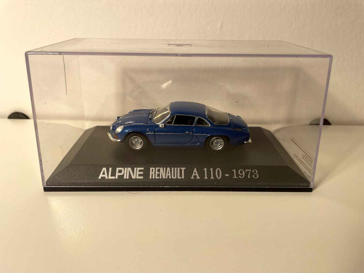 Renault Alpine A110 bleue de 1973 (grande boite)