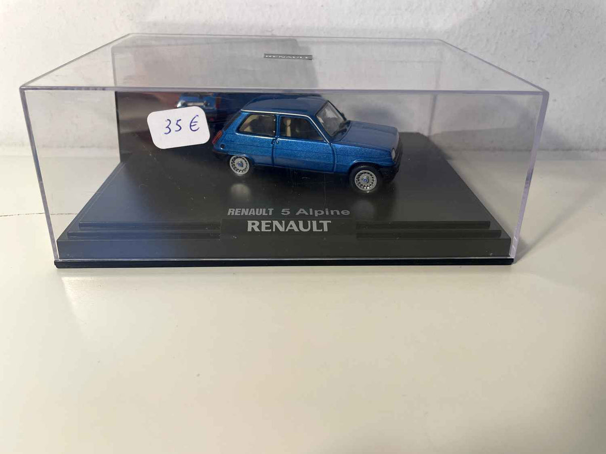 Renault 5 Alpine bleue (coffret boite rectangle) - NOREV