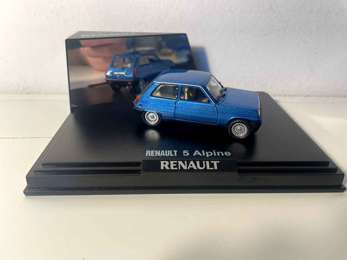 Renault 5 Alpine bleue (coffret boite rectangle) - NOREV