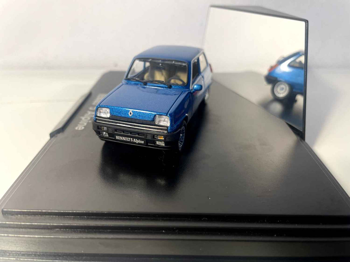 Renault 5 Alpine bleue (coffret boite rectangle) - NOREV