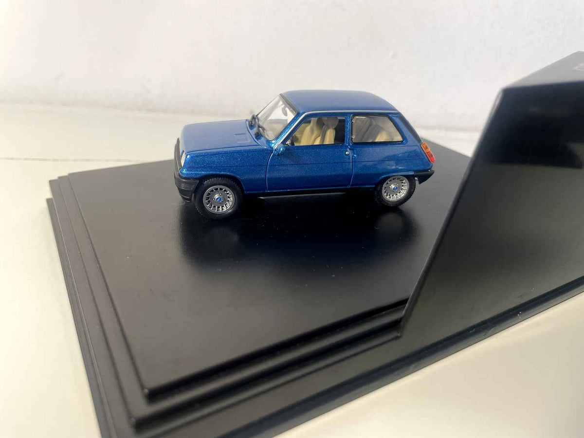 Renault 5 Alpine bleue (coffret boite rectangle) - NOREV