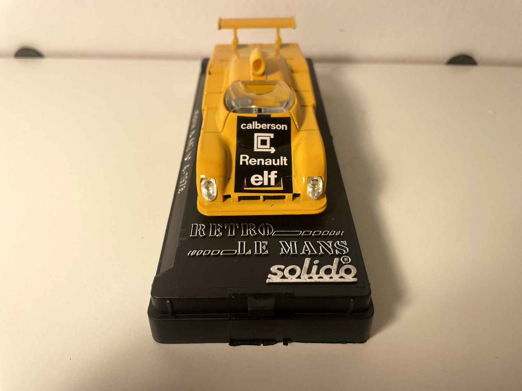 Renault Alpine A442 yellow number 4 from 1978 - Solido