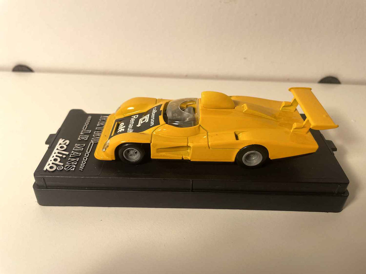 Renault Alpine A442 giel Nummer 4 vum 1978 - Solido