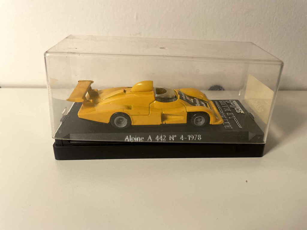 Renault Alpine A442 yellow number 4 from 1978 - Solido