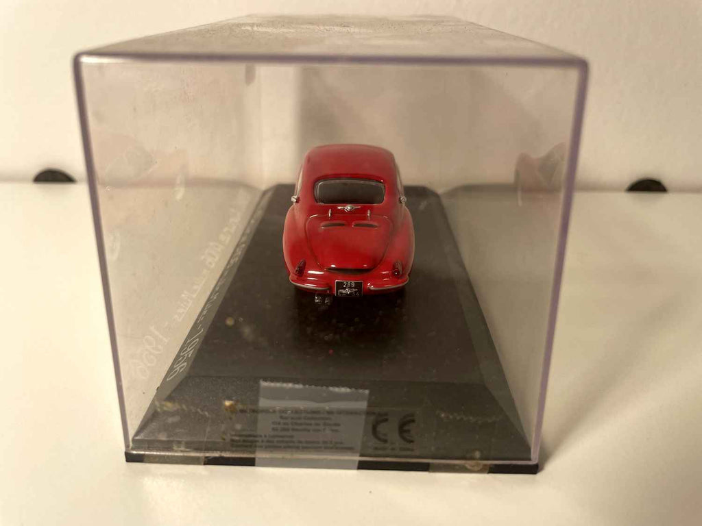 Renault Alpine A106 Mille Miles rossa del 1956 (grande scatola in plexiglas)