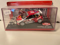 Peugeot 207 S2000 blanche et rouge numéro 4 - rallye de Monté-Carlo de 2009