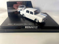 Renault 8 Gordini 1300 cc biała z niebieskimi paskami z 1967 roku (pudełko prostokątne) - NOREV