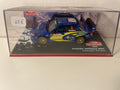 Subaru Impreza WRC niebieska i żółta numer 6 - Rajd Monako 2006