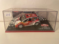 Citroën C2 vermelho e branco número 35 - Rally de Monte-Carlo de 2005