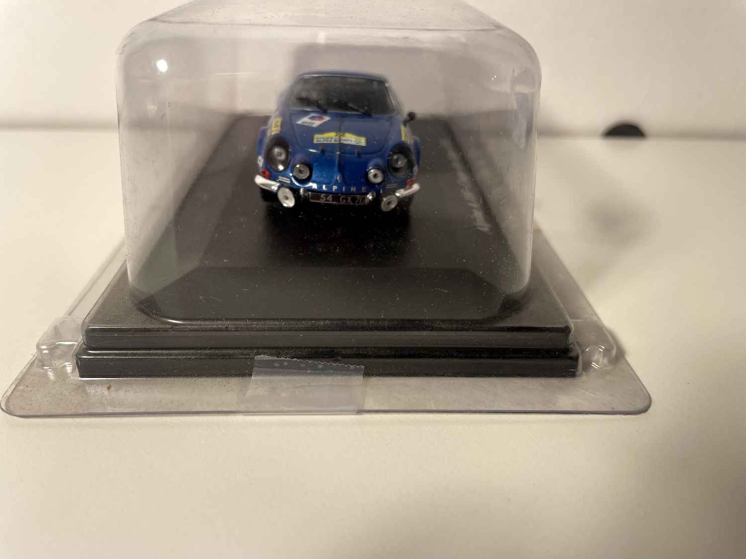 1971 azul Renault Alpine A110 Coupe des Alpes (número 22)