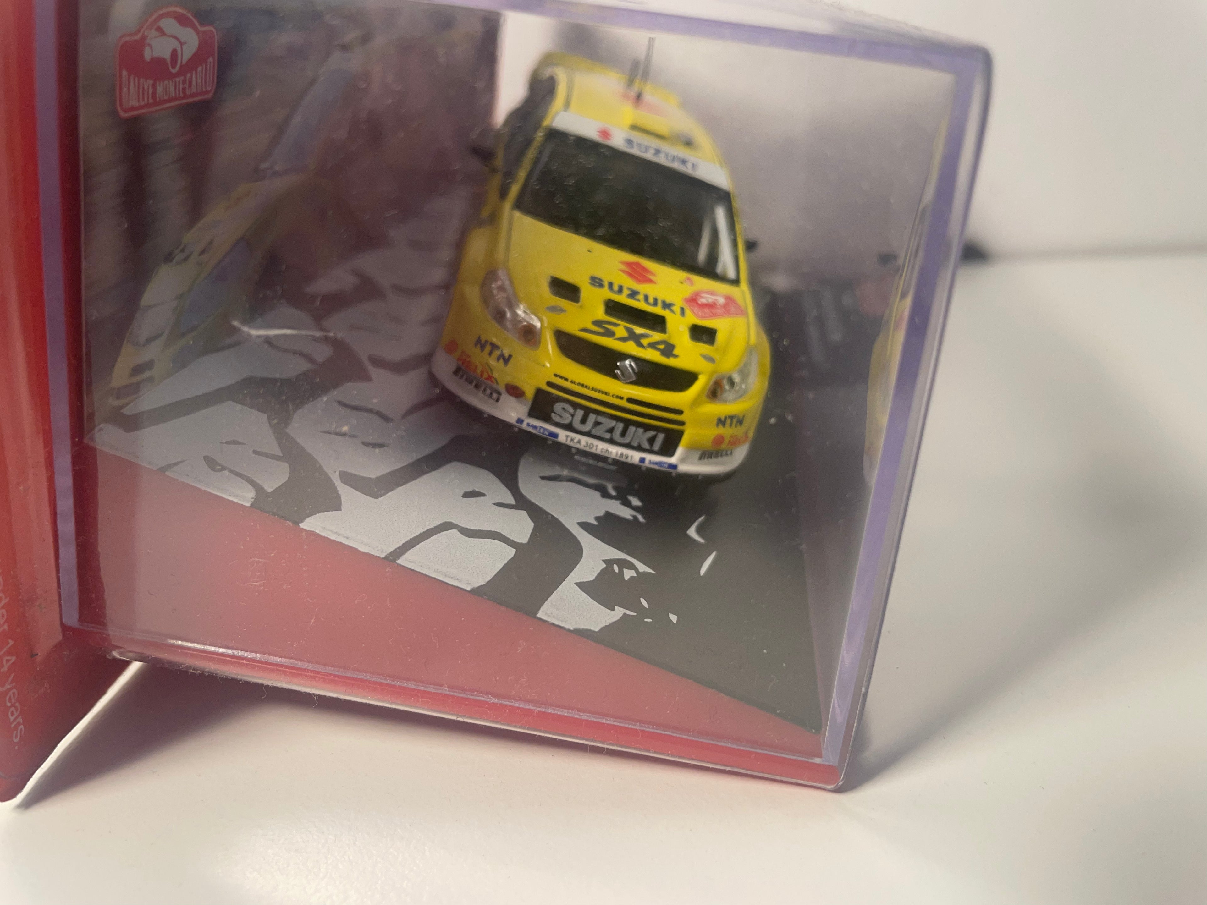 Suzuki SX4 WRC giel a wäiss Nummer 11 - Monte-Carlo Rally 2008