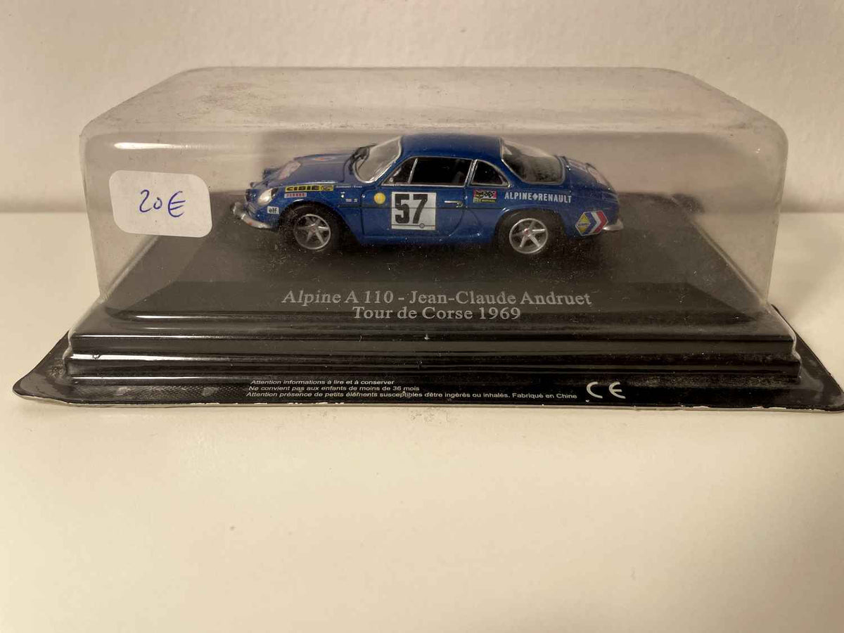 Renault Alpine A110 Tour de Corse 1969 (número 57) Jean-Claude Andruet