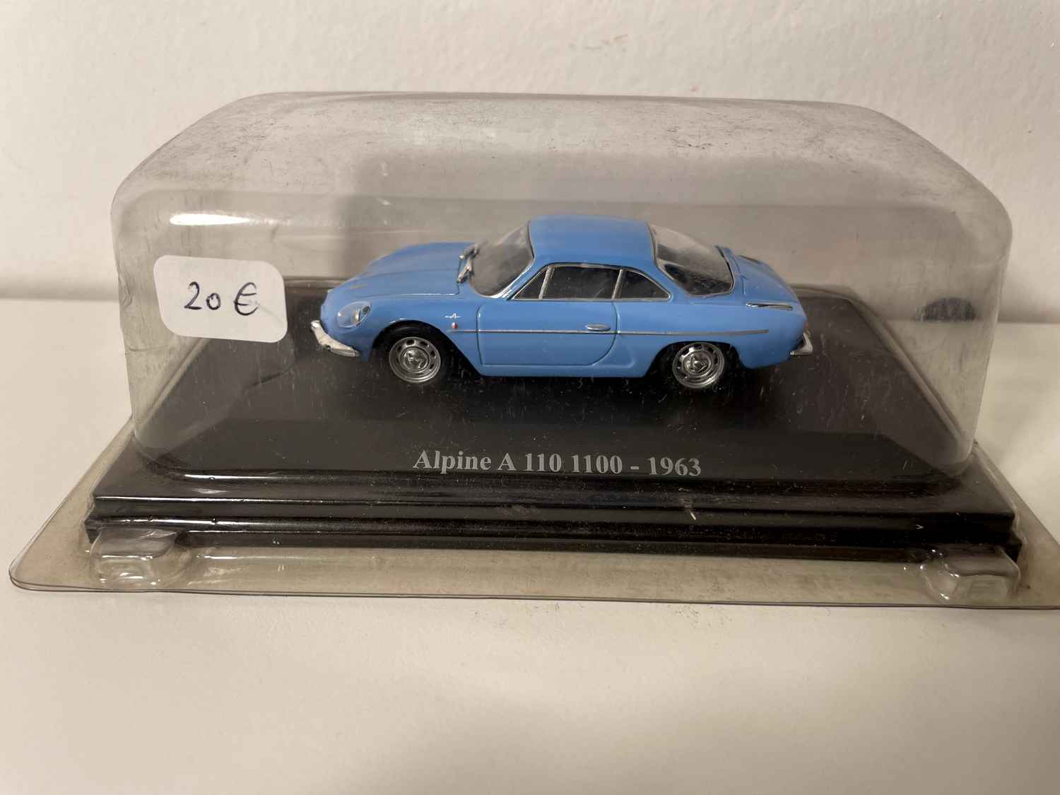 Renault Alpine A110 1100 azul de 1963