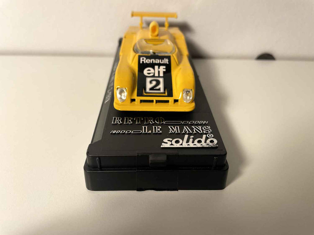 Renault Alpine A442 jaune numéro 2 (deux) de 1978 - Solido