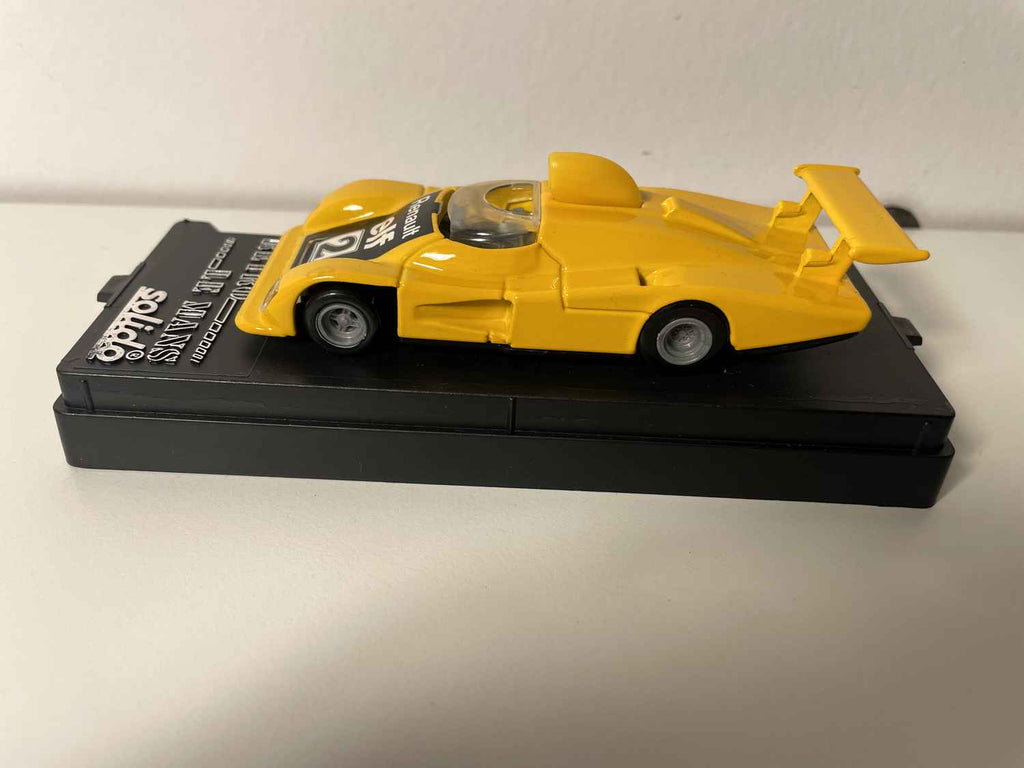 Renault Alpine A442 jaune numéro 2 (deux) de 1978 - Solido