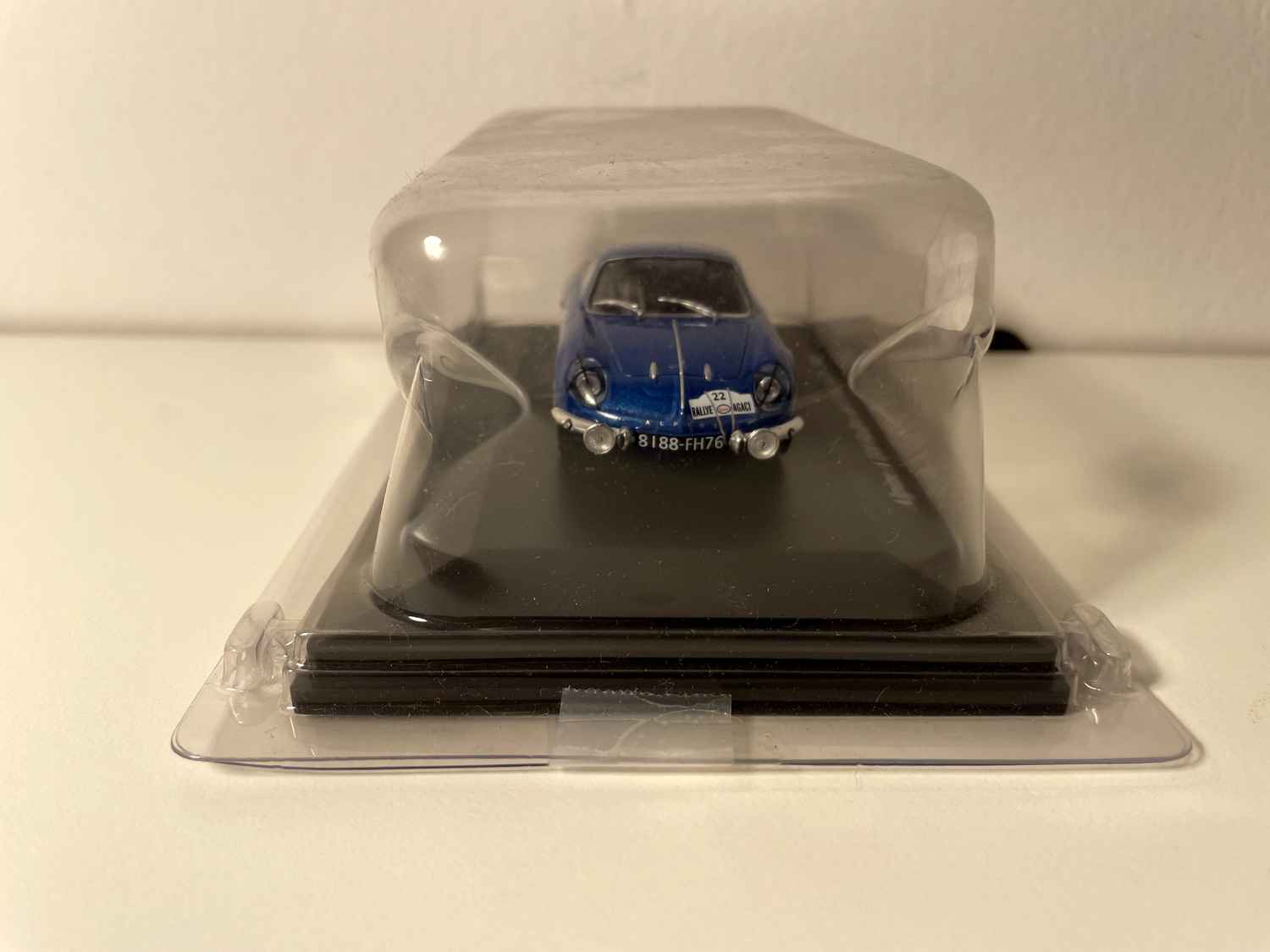 Renault Alpine A110 AGACI azul rally de 1963 (número 22)