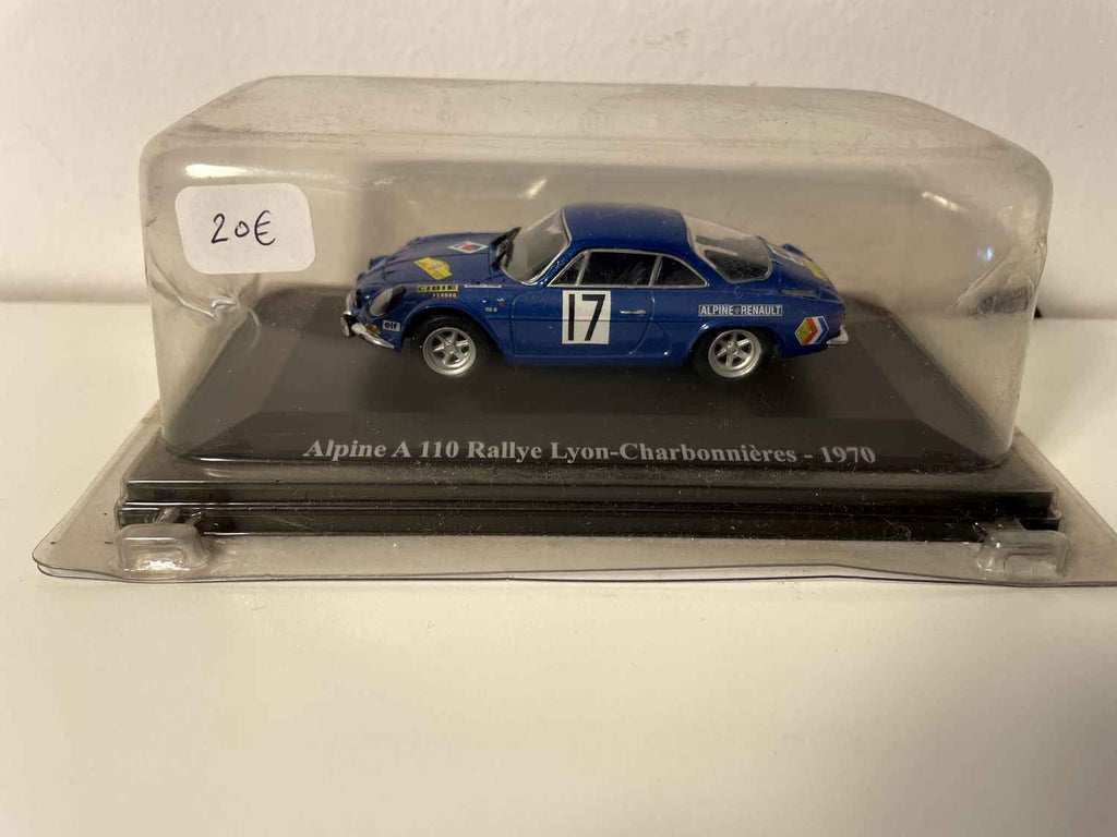 Renault Alpine A110 Lyon-Charbonnières rally uit 1970 (Nummer 17)