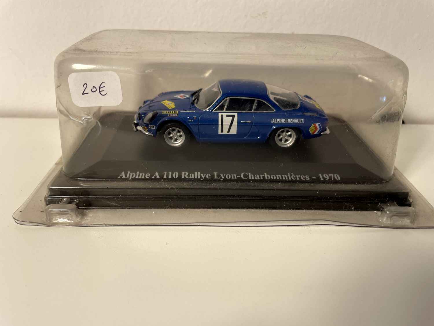Rajd Renault Alpine A110 Lyon-Charbonnières z 1970 r. (nr 17)